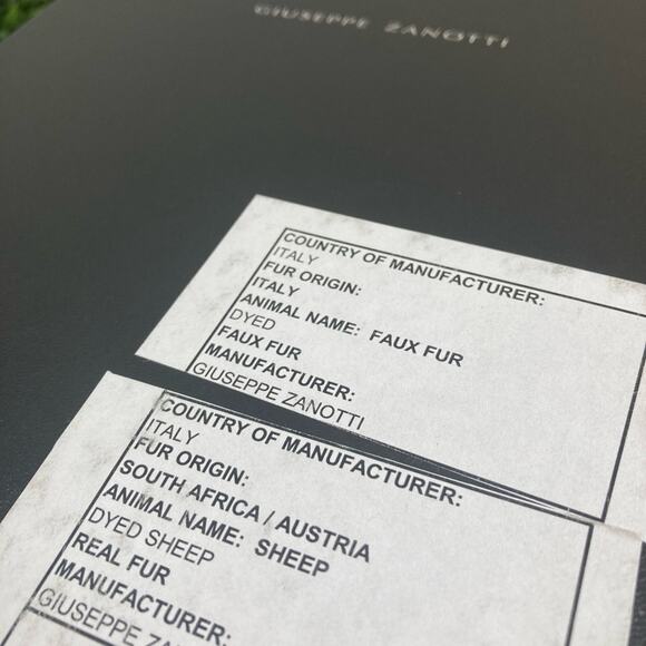 Giuseppe Zanotti Men's Blabber Camo Faux Fur Low Top Sneakers Size 40 US7 - Picture 15 of 16